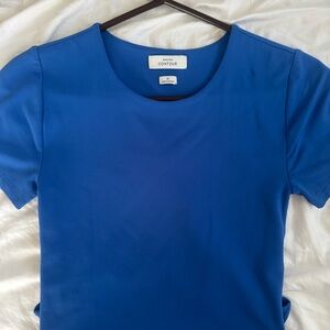 Aritzia Babaton Contour Bodysuit Royal Blue